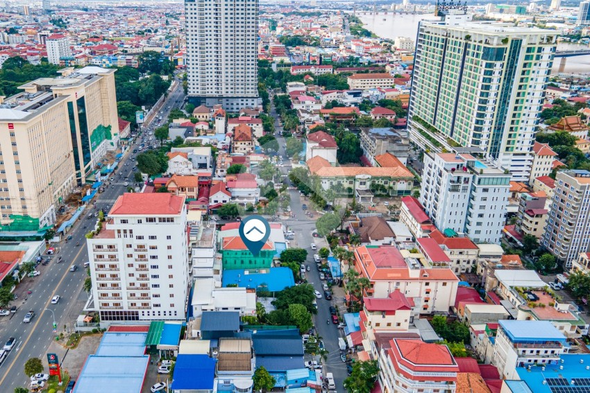 1,085 Sqm Land For Sale - Wat Phnom , Phnom Penh