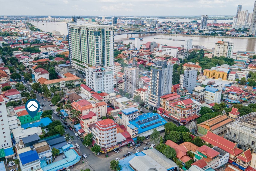 1,085 Sqm Land For Sale - Wat Phnom , Phnom Penh