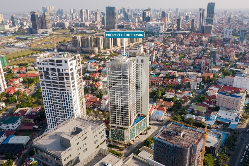 8th Floor 2 Bedroom Condo For Sale Sky31 - Toul Kork, Phnom Penh