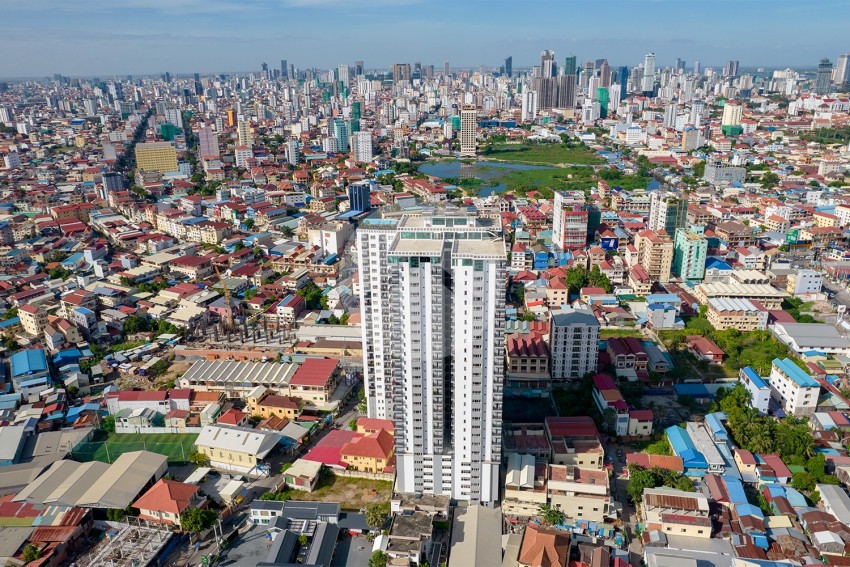 9th Floor 1 Bedroom  Apartment For Sale - Residence L, Phnom Penh