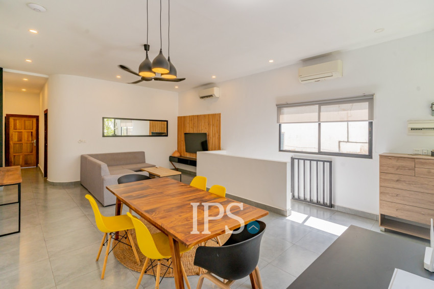 Renovated 3 Bedroom Apartment For Rent - Beoung Raing, Phnom Penh