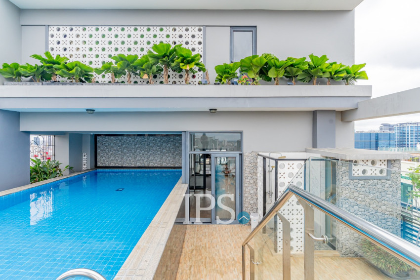 2 Bedroom Serviced Apartment For Rent - Boeung Prolit,Phnom Penh