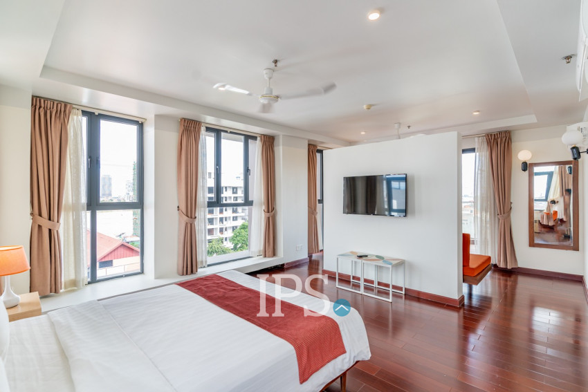 Duplex 3 Bedroom Penthouse For Rent - Wat Phnom, Phnom Penh