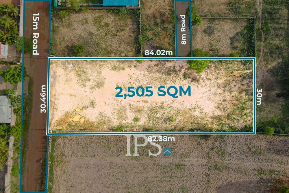 2,505 Sqm Residential Land For Sale - Svay Dangkum, Siem Reap - Image 2