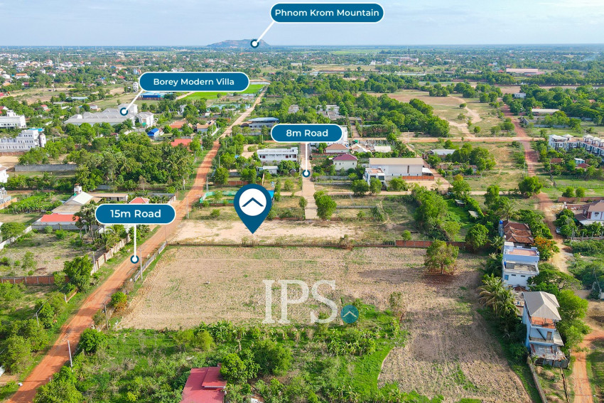 2,505 Sqm Residential Land For Sale - Svay Dangkum, Siem Reap