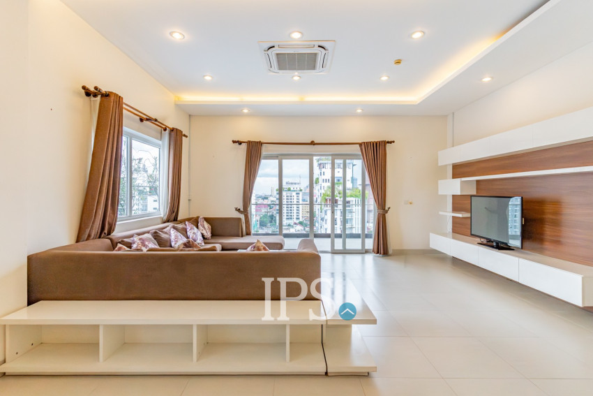 3 Bedroom Penthouse For Rent - BKK1, Phnom Penh