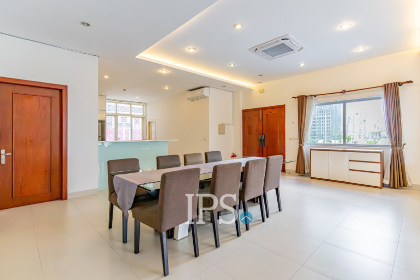 3 Bedroom Penthouse For Rent - BKK1, Phnom Penh