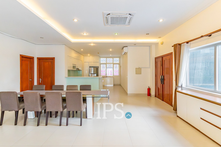 3 Bedroom Penthouse For Rent - BKK1, Phnom Penh