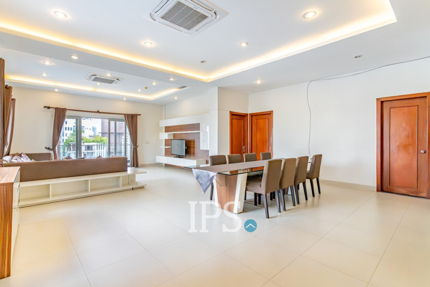 3 Bedroom Penthouse For Rent - BKK1, Phnom Penh