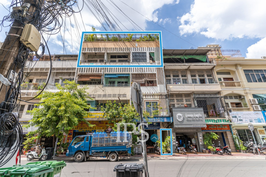 Renovated 4 Bedroom Apartment For Rent - Psar Kandal 1, Phnom Penh