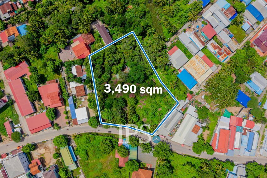 3,490 Sqm Land For Sale - Preaek Aeng, Phnom Penh