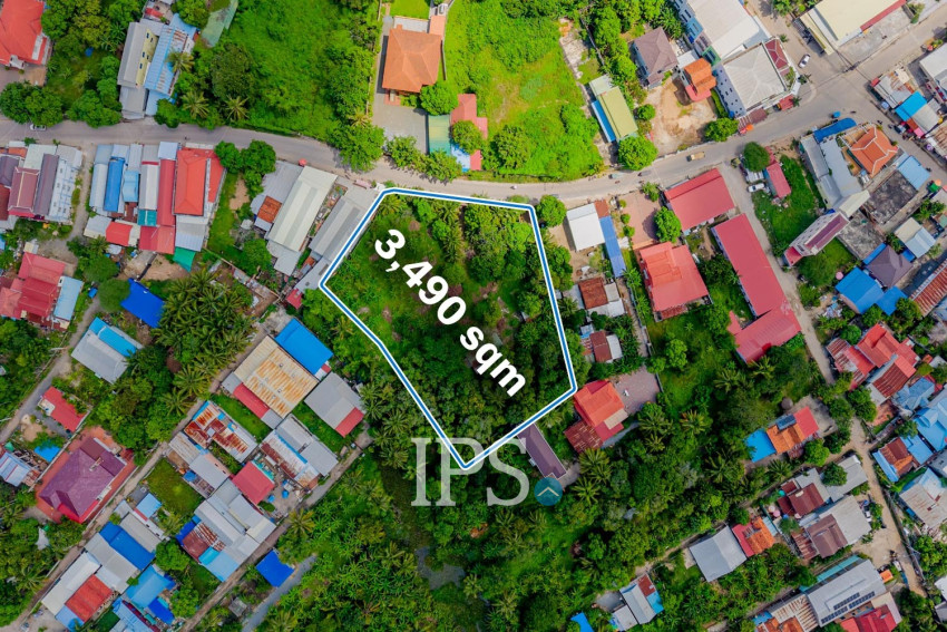 3,490 Sqm Land For Sale - Preaek Aeng, Phnom Penh
