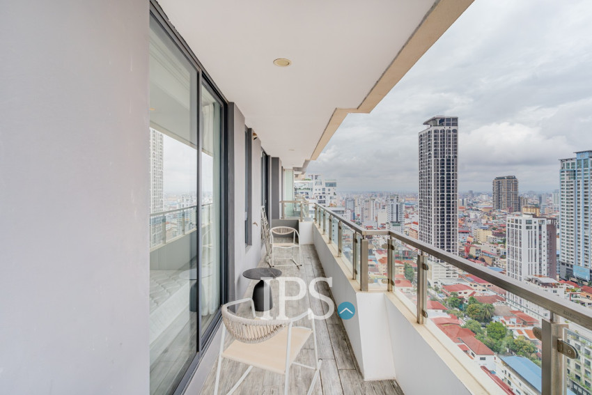3 Bedroom Serviced Apartment For Rent - BKK1, Phnom Penh