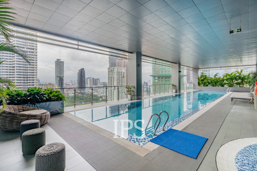 3 Bedroom Serviced Apartment For Rent - BKK1, Phnom Penh