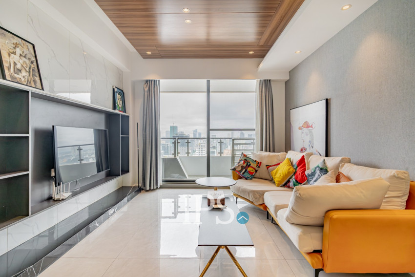 3 Bedroom Serviced Apartment For Rent - BKK1, Phnom Penh