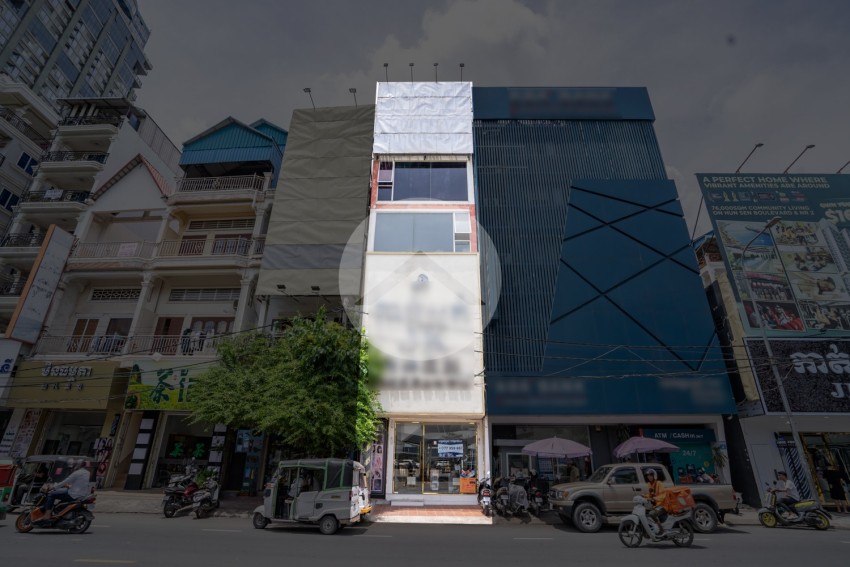 4 Storey Commercial Building For Rent - Tonle Bassac, Phnom Penh