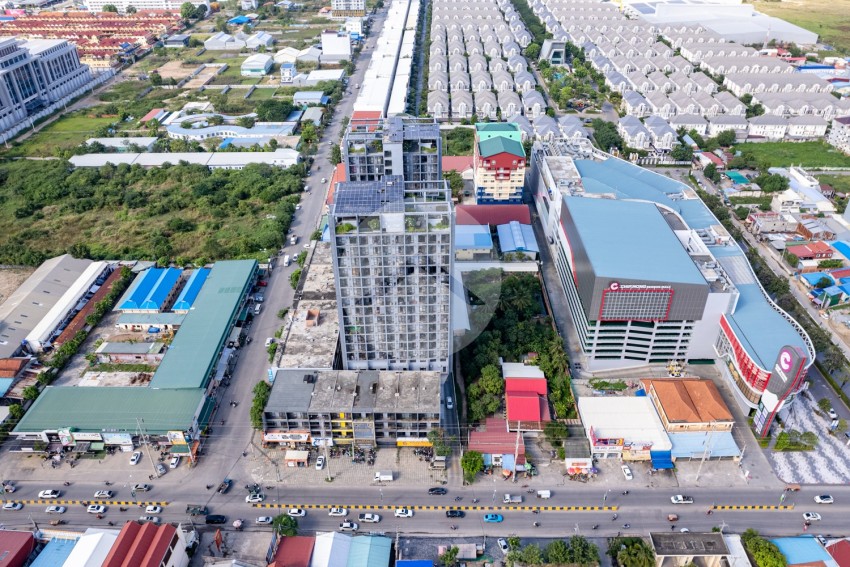 12th Floor 1 Bedroom Condo For Sale - Urban Loft, Sen Sok, Phnom Penh