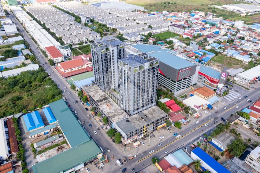 12th Floor 1 Bedroom Condo For Sale - Urban Loft, Phnom Penh