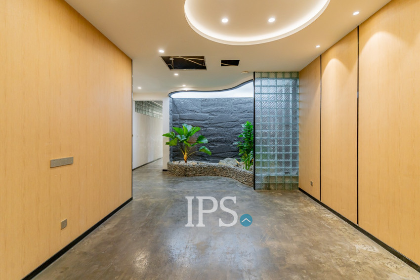370 Sqm Green Office Space For Rent - Tonle Bassac, Phnom Penh