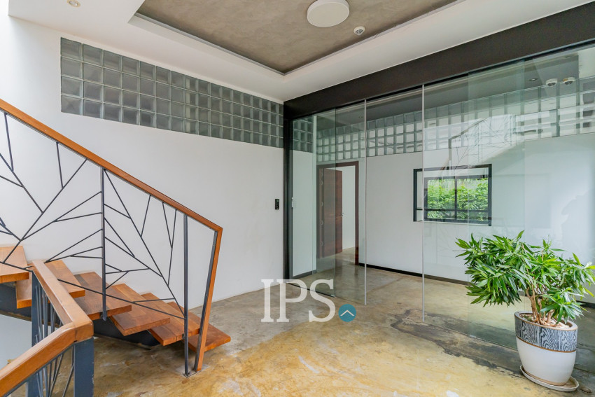 370 Sqm Green Office Space For Rent - Tonle Bassac, Phnom Penh