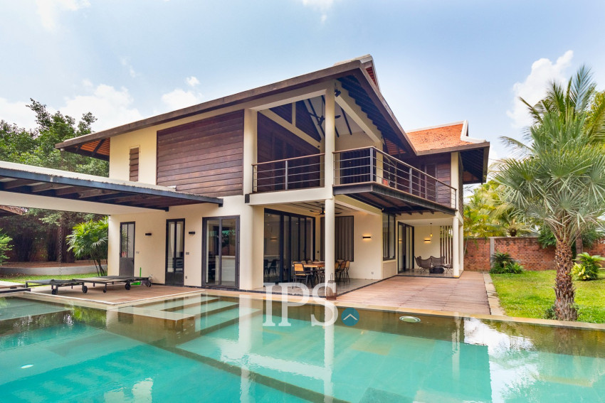 4 Bedroom Luxury Villa For Rent - Svay Dangkum, Siem Reap