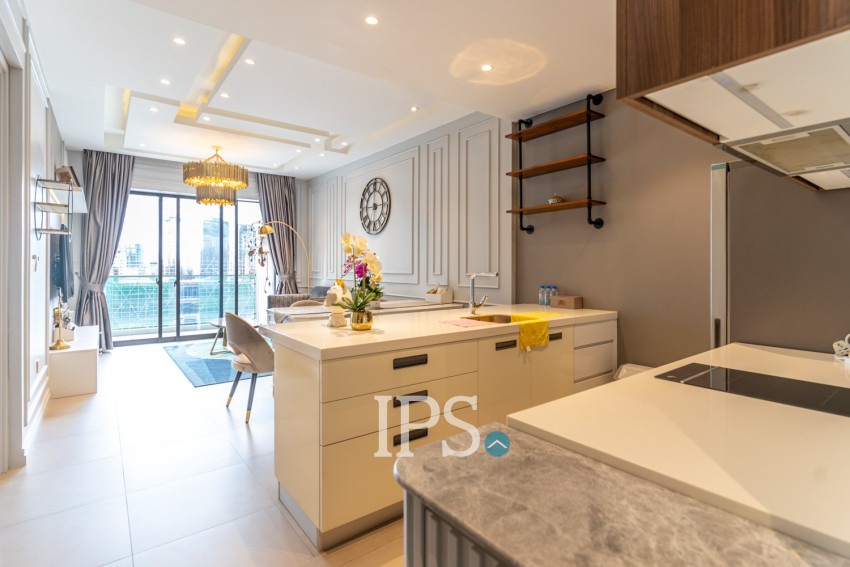 9th Floor 1 Bedroom Apartment For Sale - Embassy Central, BKK1, Phnom Penh