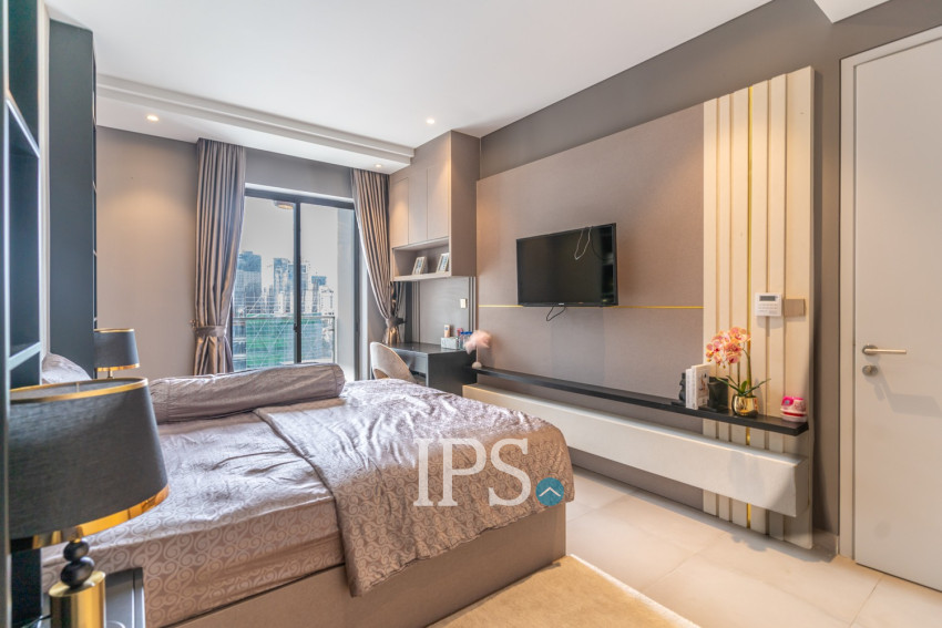 9th Floor 1 Bedroom Apartment For Sale - Embassy Central, BKK1, Phnom Penh