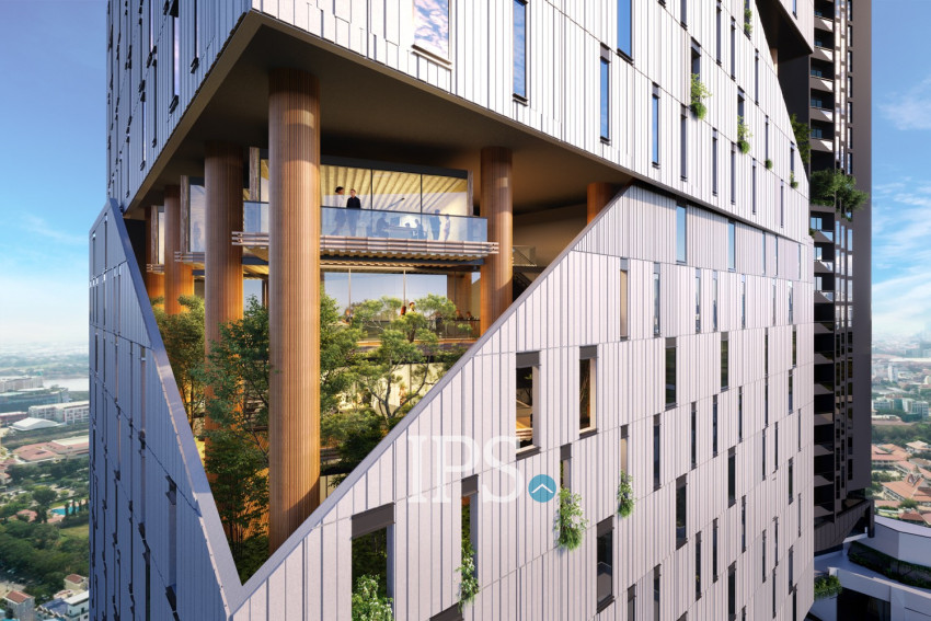 3 Bedroom Condo  For Sale- Odom Living, Tonle Bassac, Phnom Penh