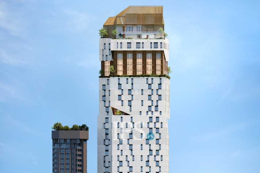 3 Bedroom Condo  For Sale- Odom Living, Tonle Bassac, Phnom Penh