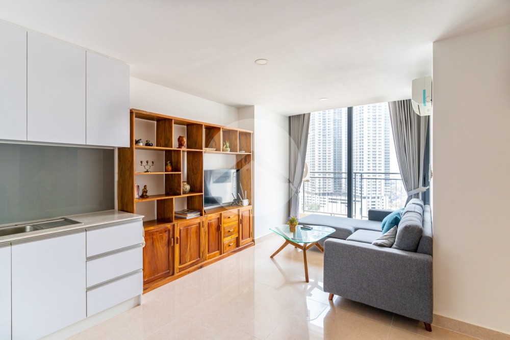 3 Bedroom Condo For Rent -  Mekong View Tower 6,  Chroy Changvar, Phnom Penh