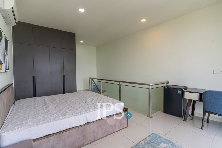 1 Bedroom Loft Condo For Rent - The Peak, Tonle Bassac, Phnom Penh