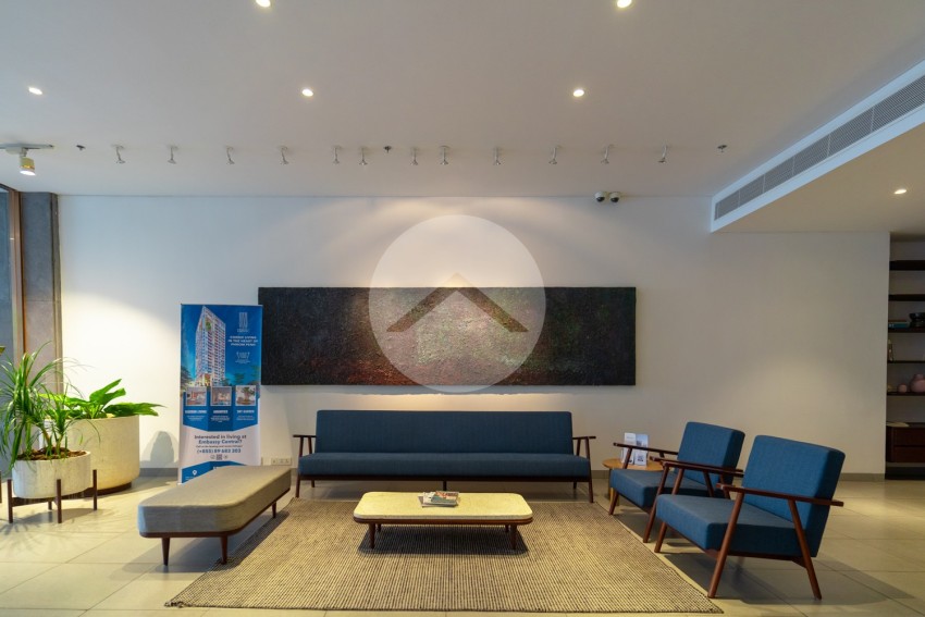 24th Floor 3 Bedroom Apartment For Sale - Embassy Central, BKK1, Phnom Penh