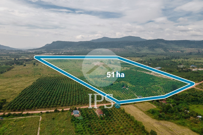 51 Ha Land For Sale - Traeng Trayueng, Kampong Speu
