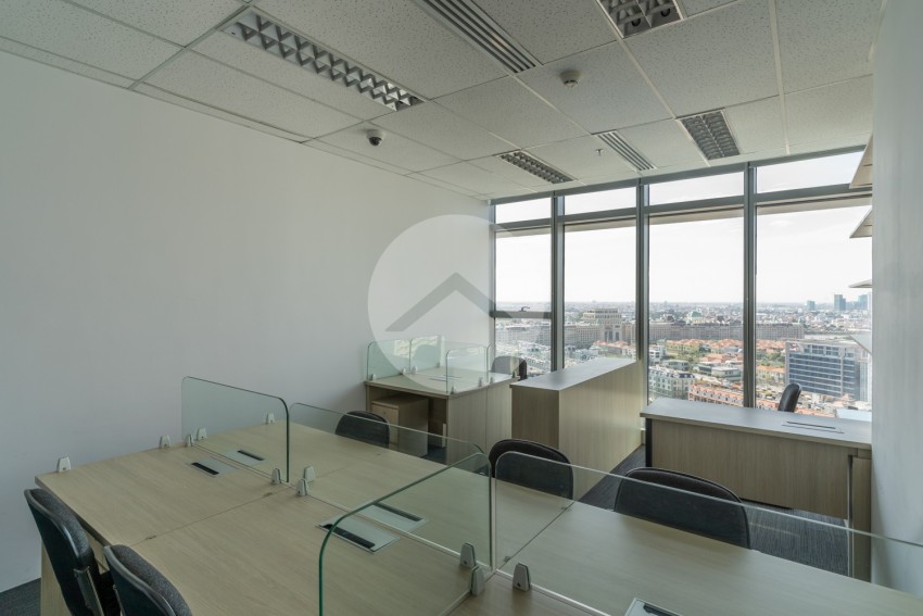 47.4 Sqm Office Space For Rent - Diamond Twin Tower, Koh Pich, Phnom Penh