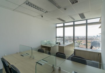 47.4 Sqm Office Space For Rent - Diamond Twin Tower, Koh Pich, Phnom Penh thumbnail