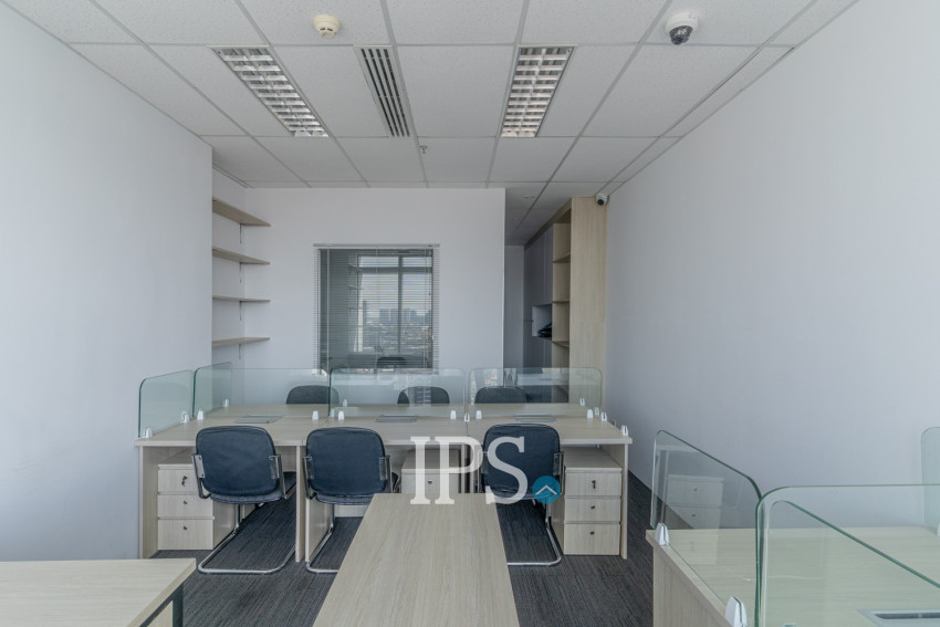 47.4 Sqm Office Space For Rent - Diamond Twin Tower, Koh Pich, Phnom Penh