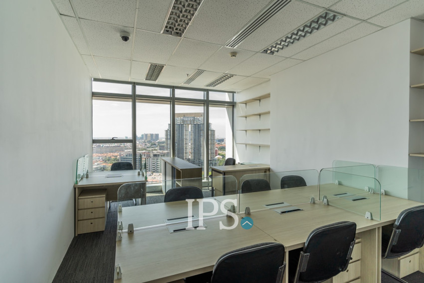 47.4 Sqm Office Space For Rent - Diamond Twin Tower, Koh Pich, Phnom Penh