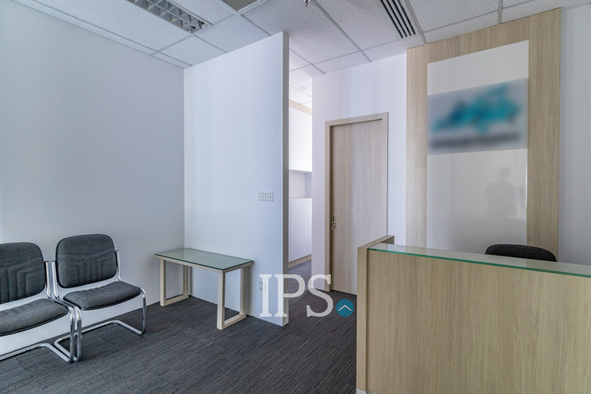 47.4 Sqm Office Space For Rent - Diamond Twin Tower, Koh Pich, Phnom Penh