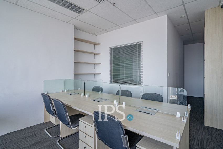 47.4 Sqm Office Space For Rent - Diamond Twin Tower, Koh Pich, Phnom Penh