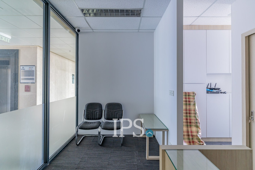 47.4 Sqm Office Space For Rent - Diamond Twin Tower, Koh Pich, Phnom Penh