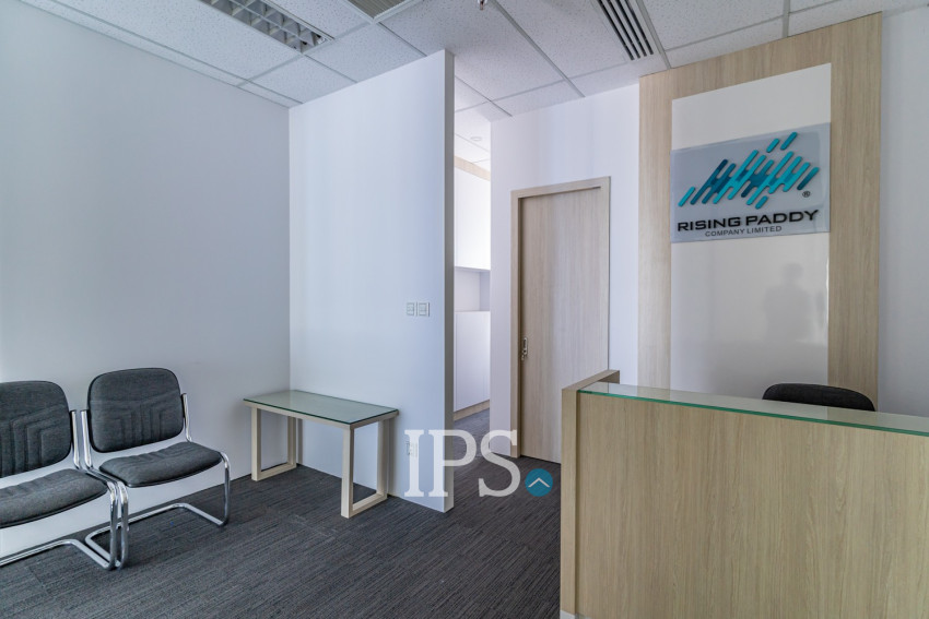 47.4 Sqm Office Space For Rent - Diamond Twin Tower, Koh Pich, Phnom Penh