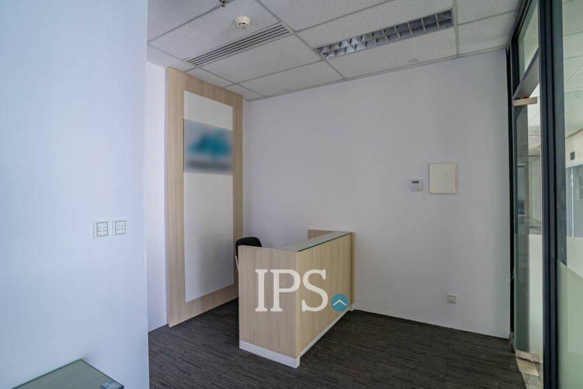 47.4 Sqm Office Space For Rent - Diamond Twin Tower, Koh Pich, Phnom Penh