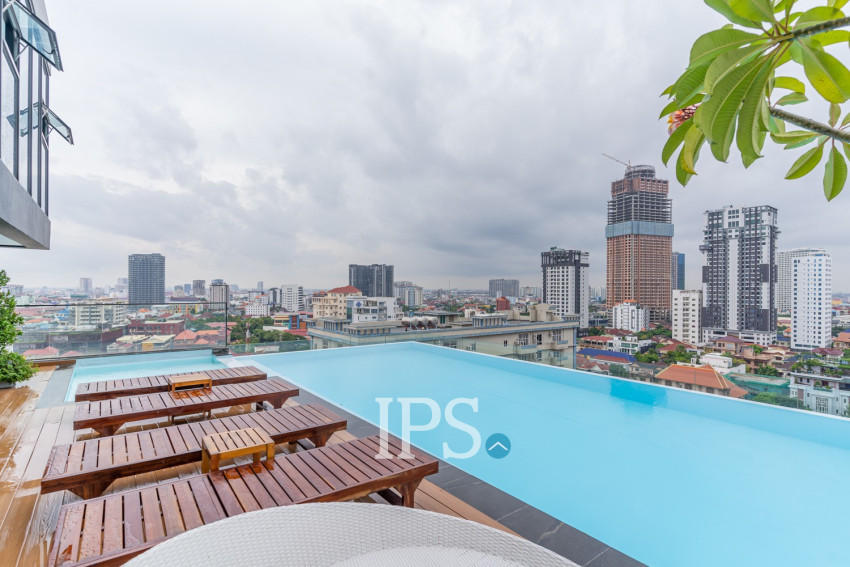 Duplex 2 Bedroom Serviced Apartment For Rent - Boeung Kak 1, Phnom Penh