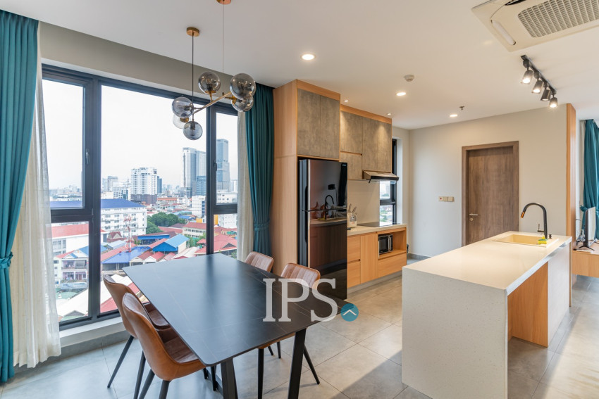 Duplex 2 Bedroom Serviced Apartment For Rent - Boeung Kak 1, Phnom Penh