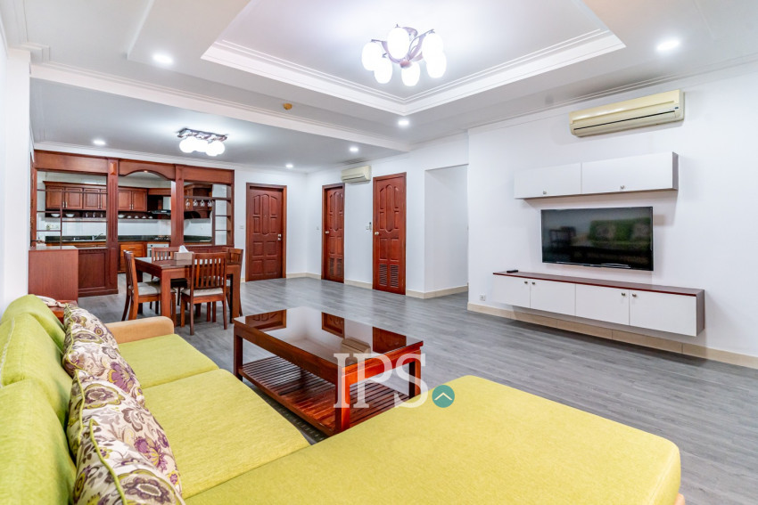 3 Bedroom Serviced Apartment For Rent - BKK1, Phnom Penh