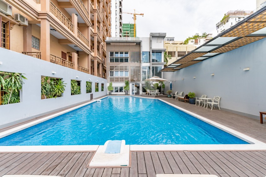 3 Bedroom Penthouse Serviced Apartment For Rent - BKK1, Phnom Penh