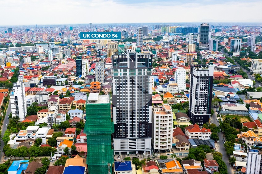 20th Floor Studio Condo For Sale - UK 548, Boeng Kak 1, Phnom Penh
