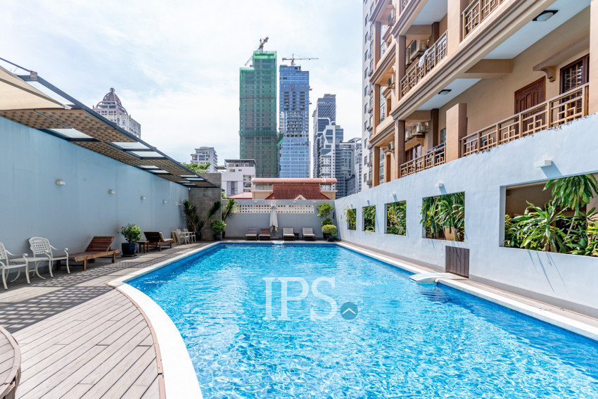 2 Bedroom Serviced Apartment For Rent - BKK1, Phnom Penh