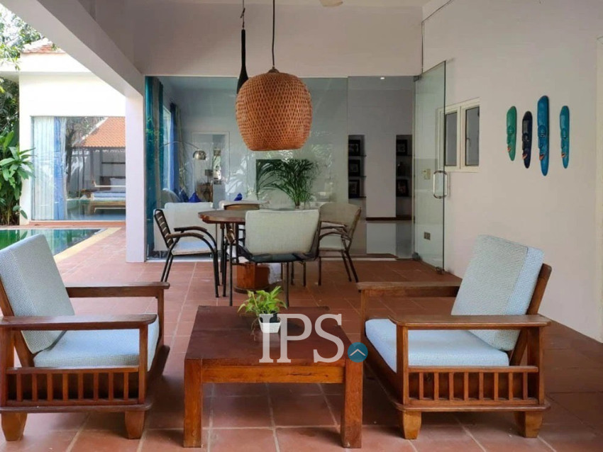 2 Bedroom Villa For Rent - Svay Dangkum, Siem Reap
