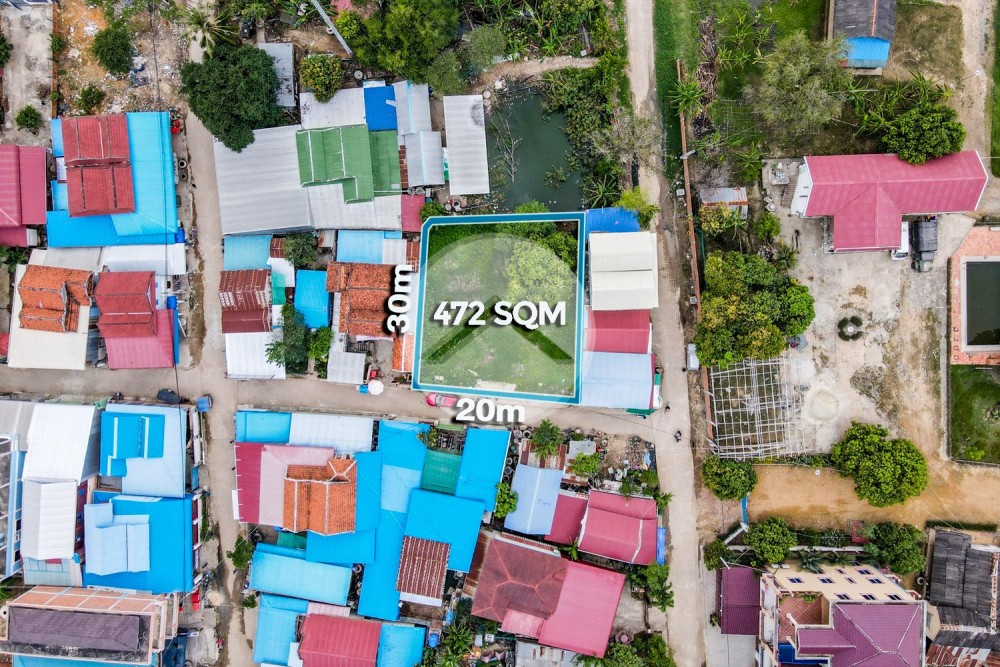472 Sqm Land For Sale - Dangkao, Phnom Penh 472 Sqm Land For Sale - Dangkao, Phnom Penh